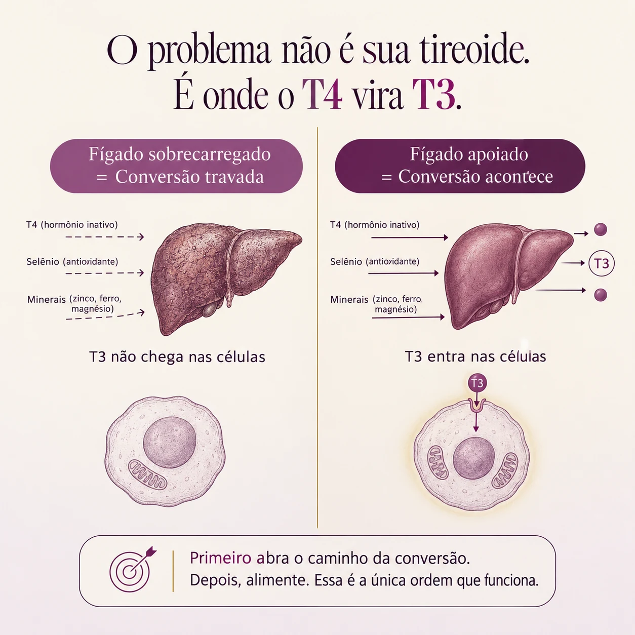 Rótulo de ingredientes do Amoravi Equilíbrio da Tireoide